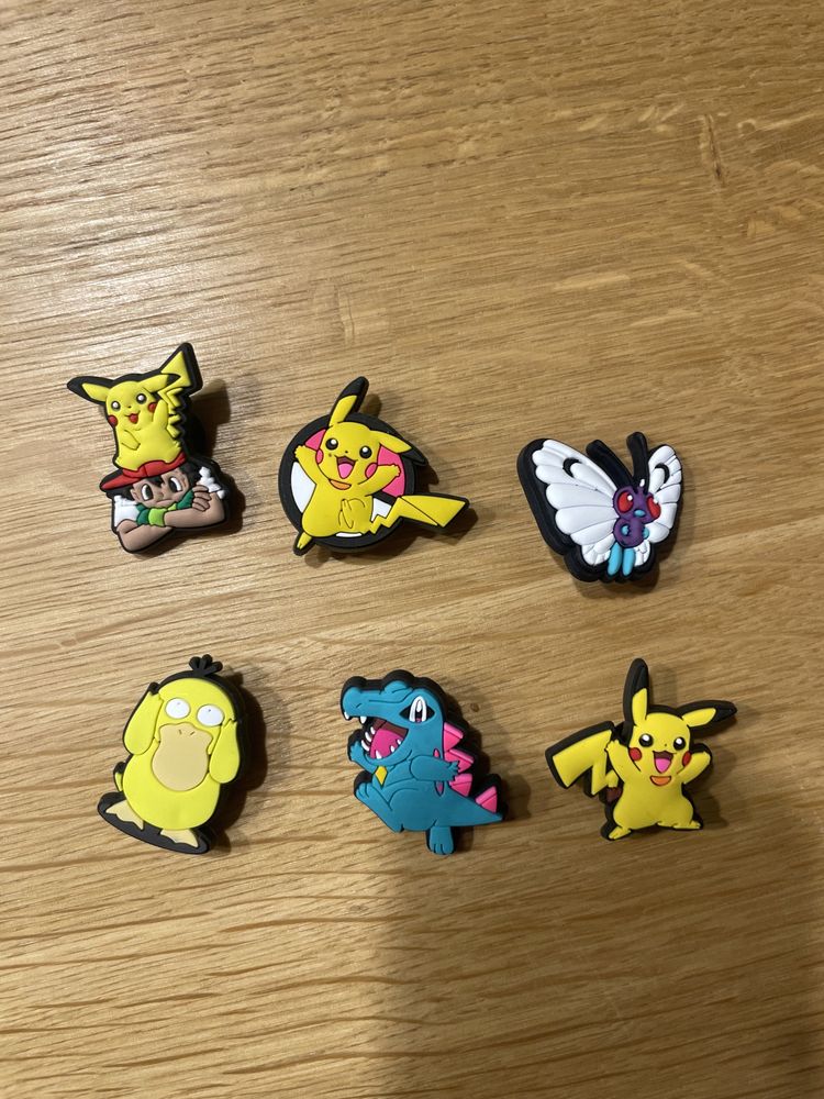 Charms Pocémon 6 szt