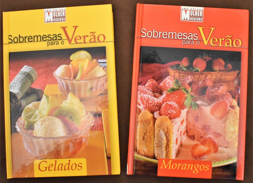 Sobremesas para o Verão - Morangos e Gelados
