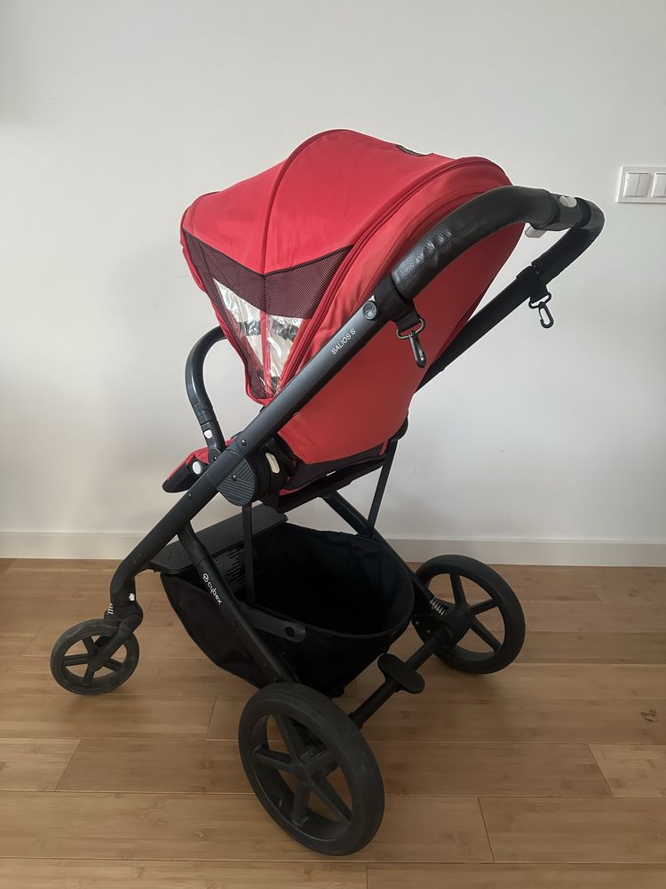 Wózek spacerówka Cybex Scuderia Ferrari Lux Czerwony - Limitowana Edy