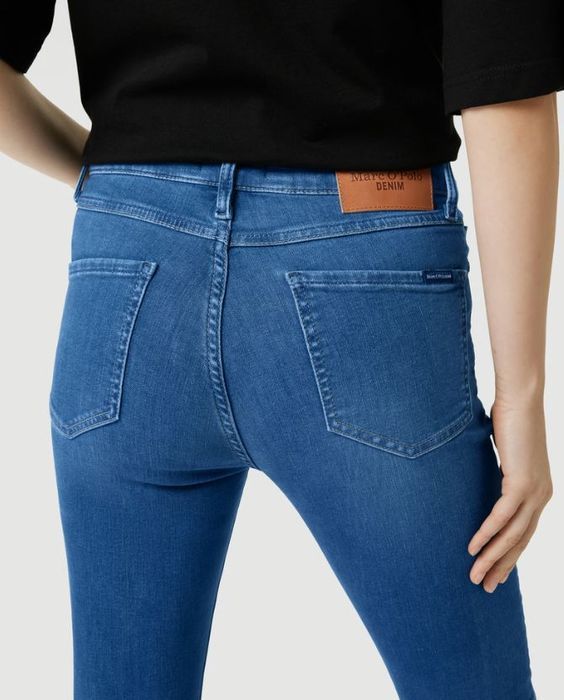 Marc O'polo Denim Jeansy Skinny Fit Niebieski Model Kaj W28 L32