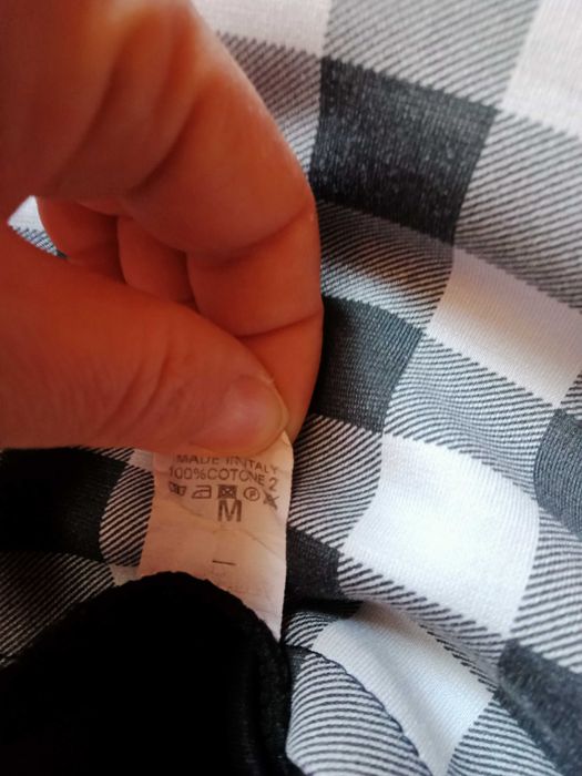 Sukienka czarna w kratę