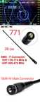 Антена Retevis RHD-771 39 см VHF UHF 136-174 400-480MHz