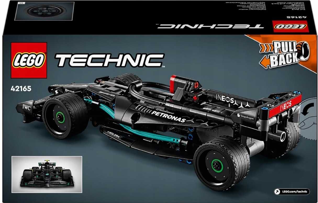 LEGO Technic Mercedes-AMG F1 Samochód Wyścigowy Zabawka Klocki Prezent