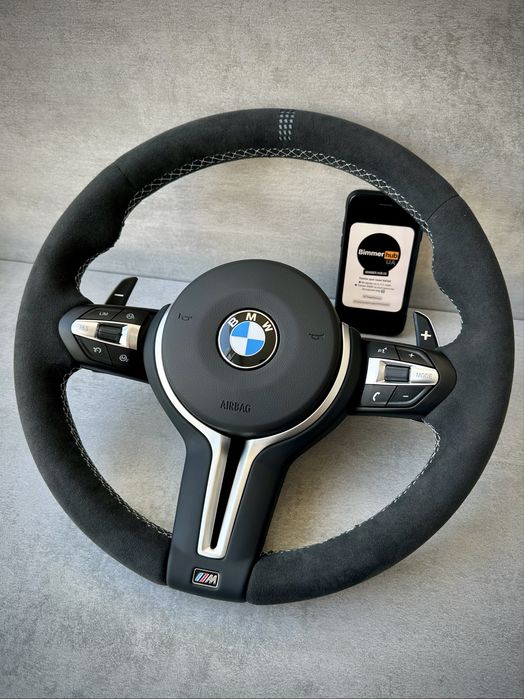 М руль BMW CS алькантара/карбон f10 f15 f25 f30 f32 f20 f01