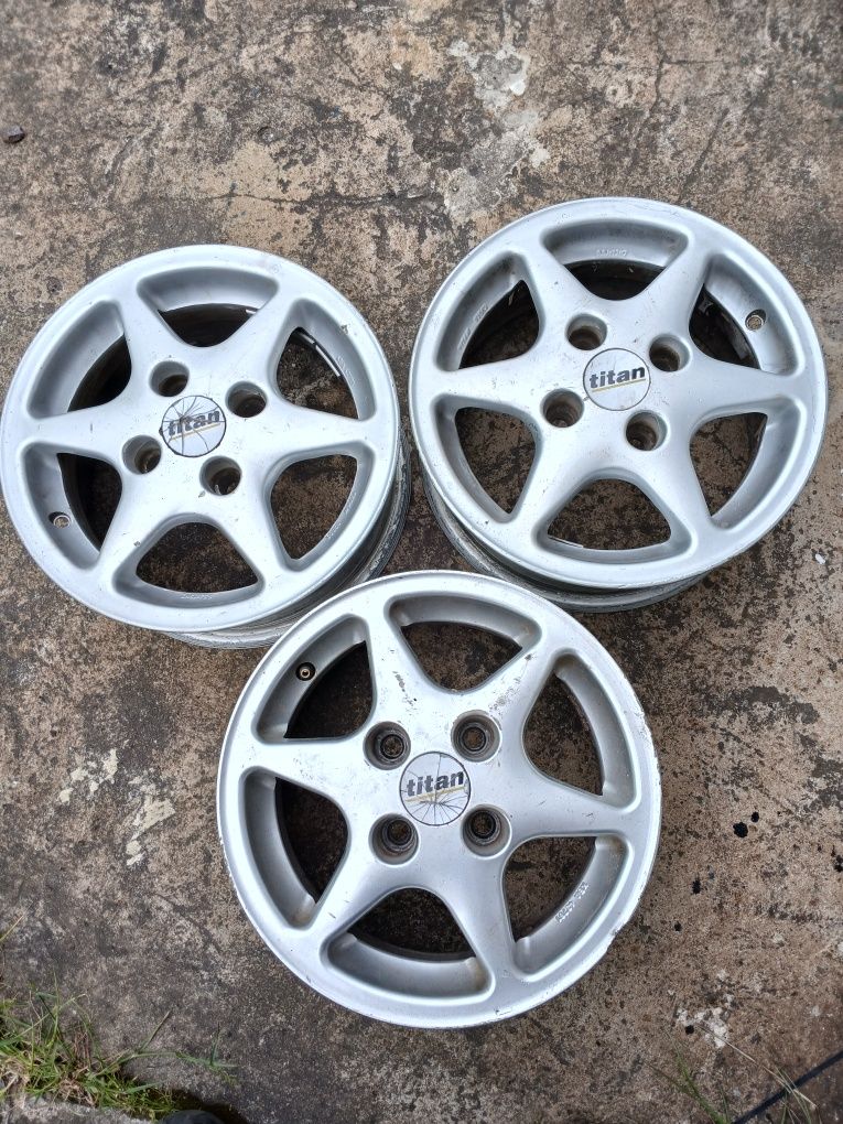 Alufelgi 3 szt 4x100/13