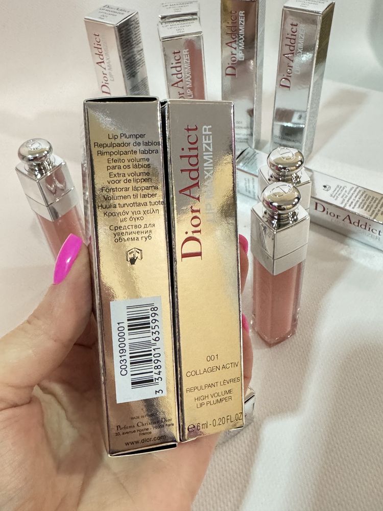 Блиск для губ Dior Addict Lip Maximizer Serum 001