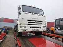 KAMAZ 6X6 + Nowa platforma wiertnicza URB 2A2 / 2D3
