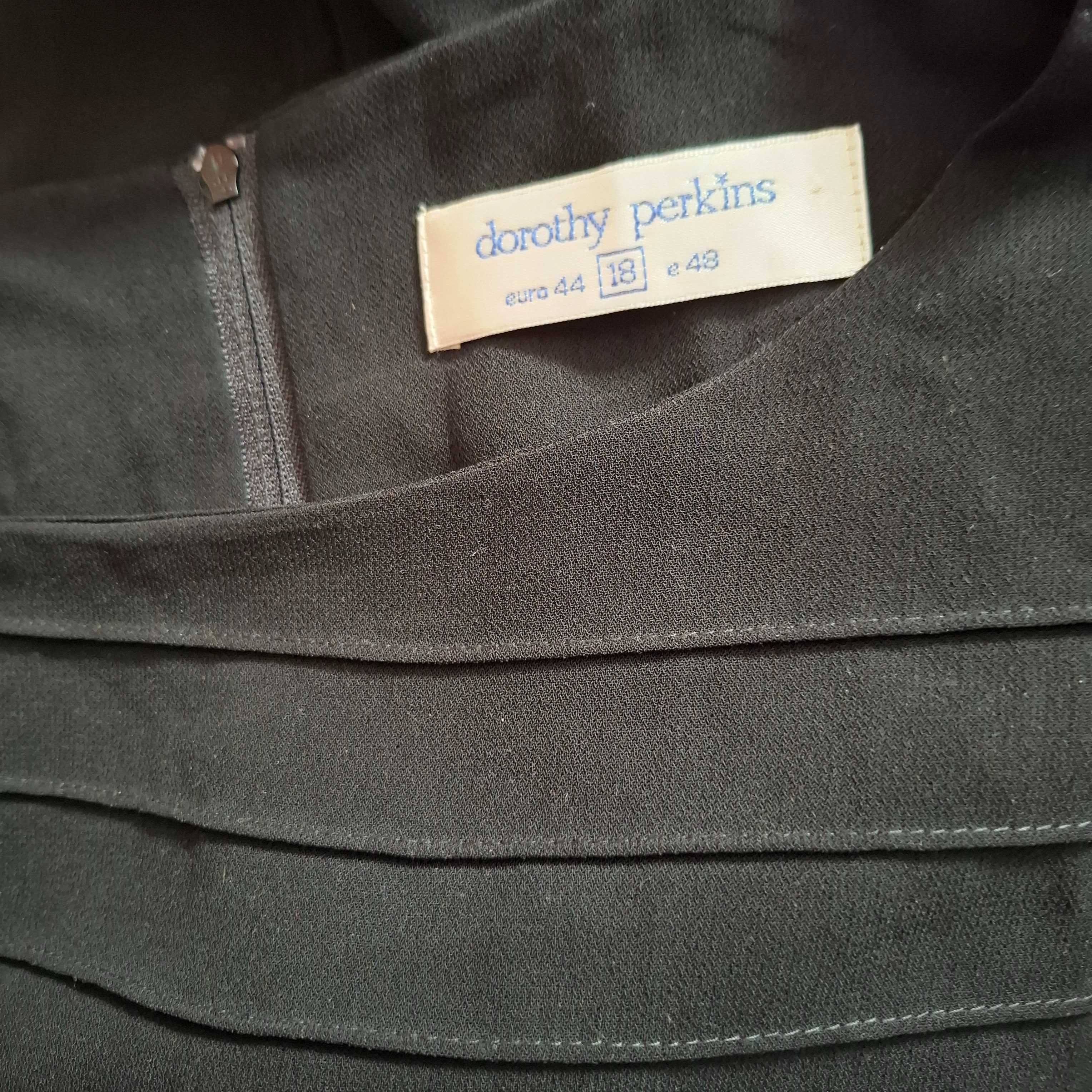 Sukienka czarna długa jak nowa dorothy perkins wieczorowa rozmiar XL