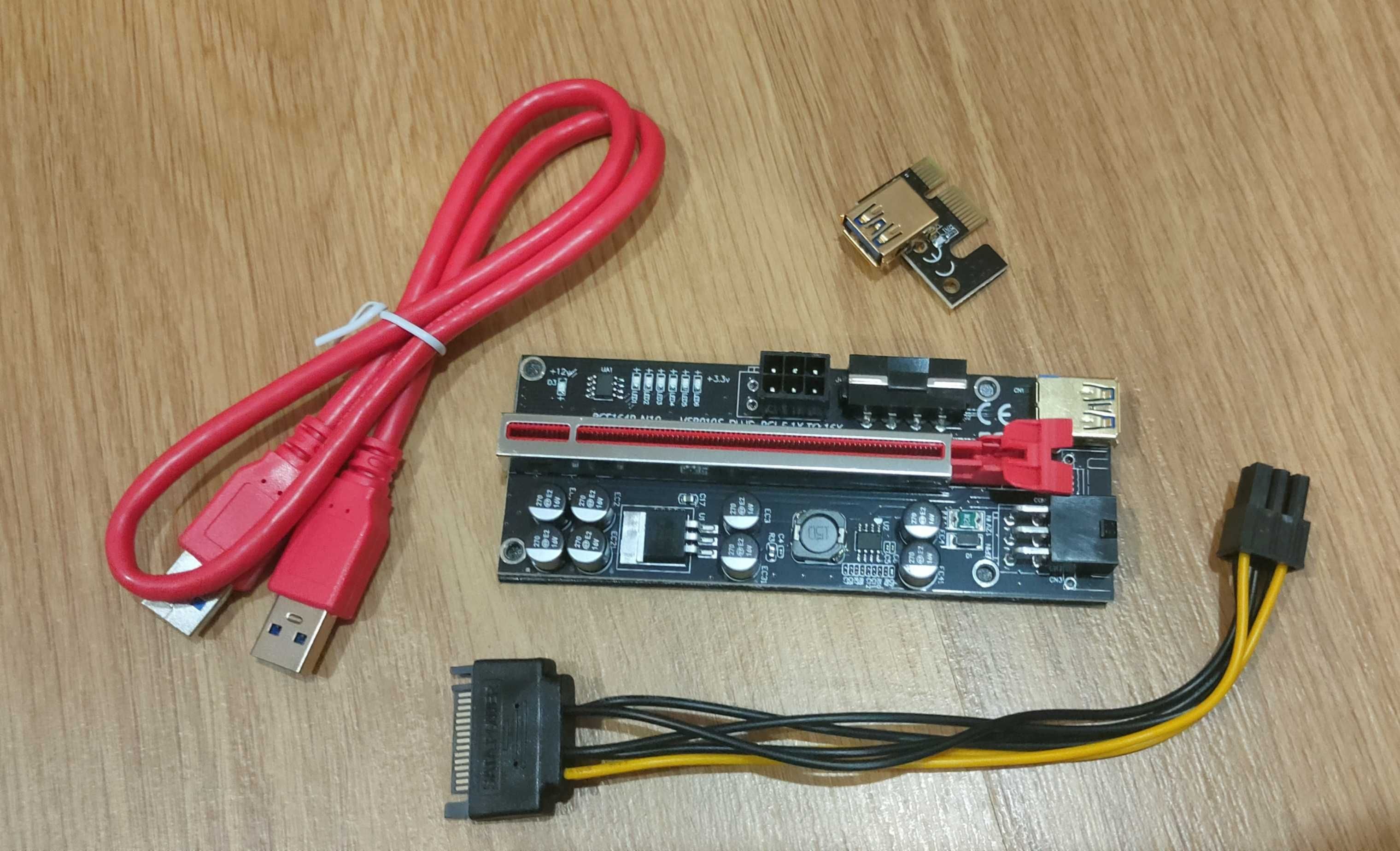 Riser´s PCI-E VER010s Plus - 1x até 16x