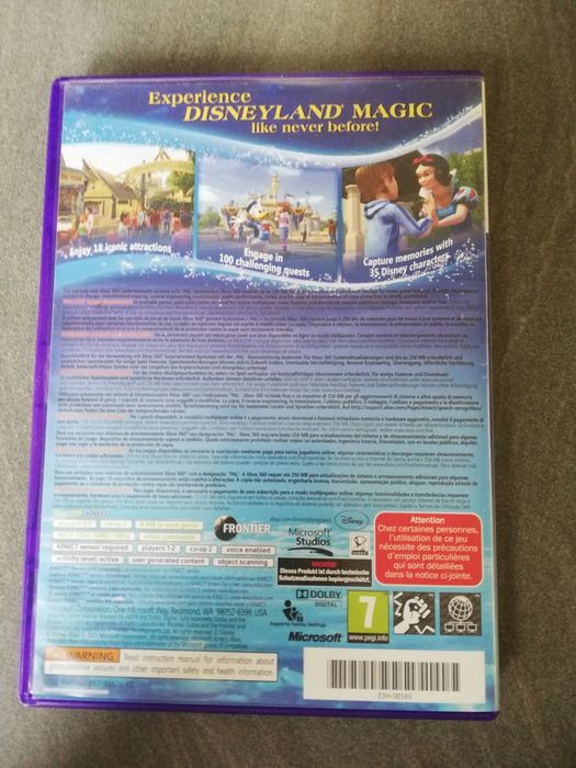 Gra Disneyland Adventures na XBOX360 KINECT