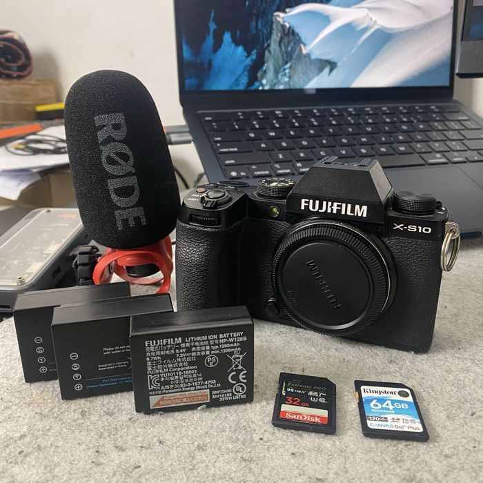 Fujifilm XS-10, Rode Video Micro 2