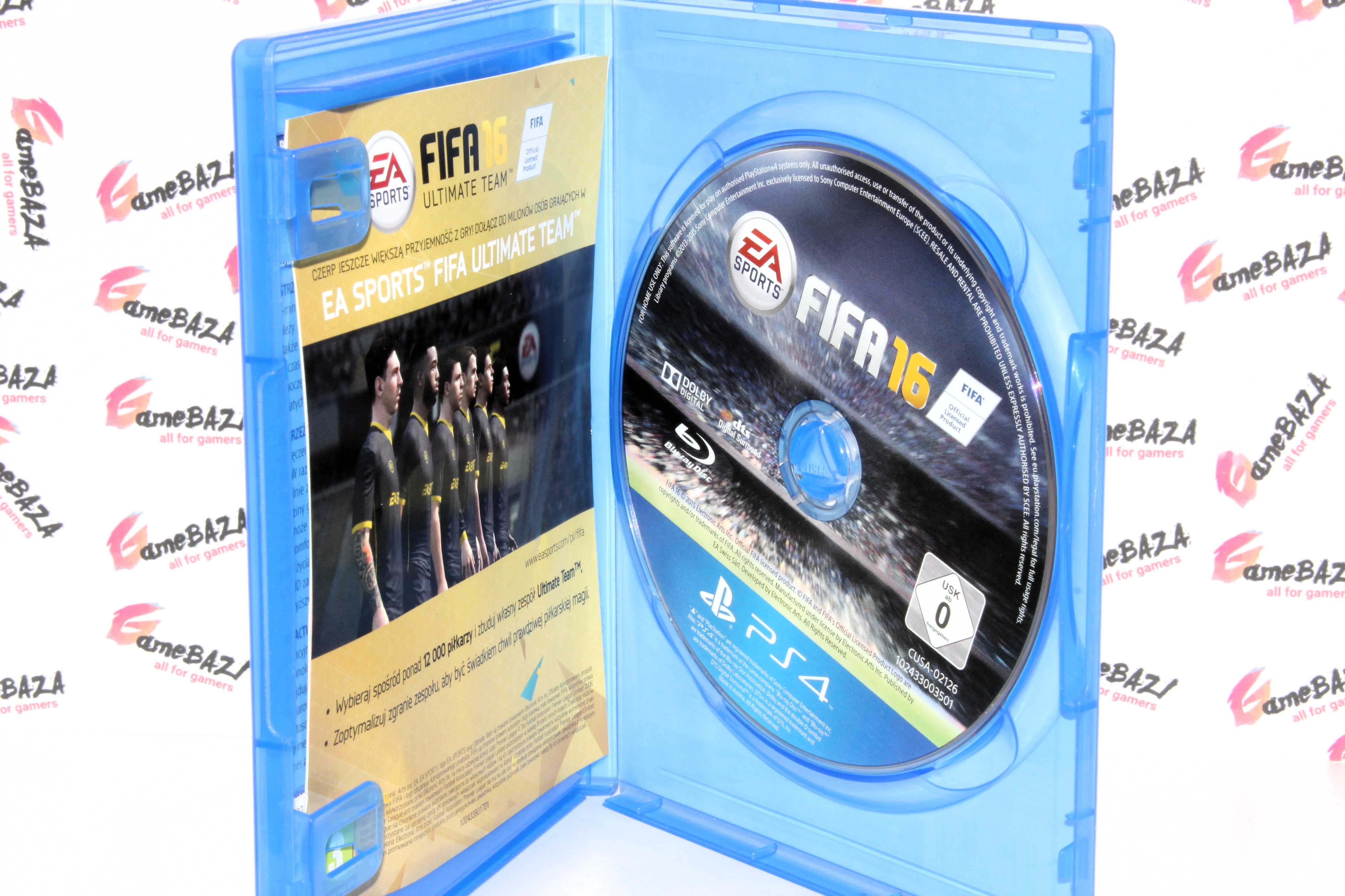 Fifa 16 PS4 PL GameBAZA