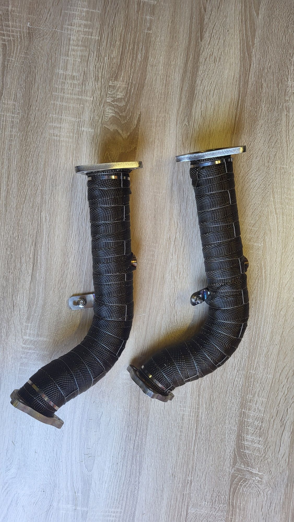 Даунпайп Audi A6 A7 A8 S4 S5 Q5 3.0 TFSI Downpipe Ауди HEAT SHIELD