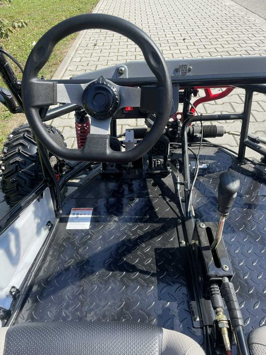 Buggy ASIX 125 cc dla 2 osób Spalinowy Koła pompowane 7 cali Automat