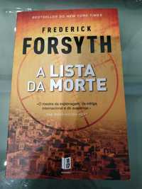 Livro de bolso "A lista da morte " Frederick Forsyth