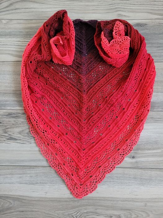 Chusta ręcznie robiona na szydełku Sislove Short