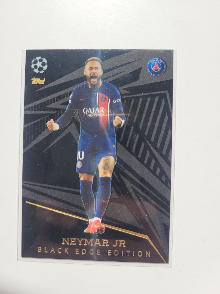 Neymar - black edge edition - champions league 23/24 topps