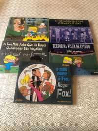 BD Foxtrot - 5 livros novos