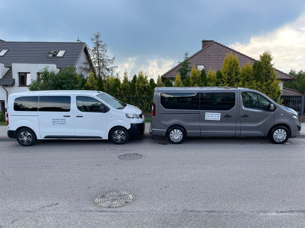 Wynajem busów 9 osobowych  oraz mobilnego Jacuzzi Chojnice