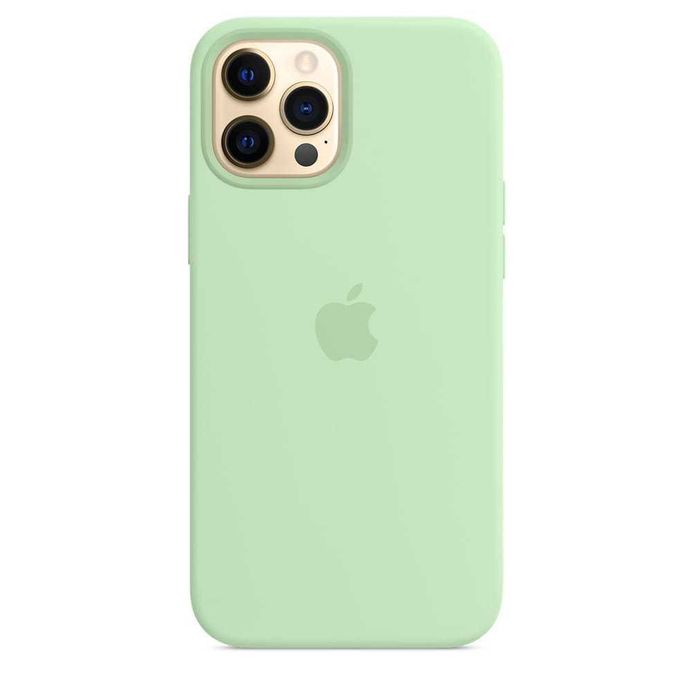 Pistacjowe etui MagSafe Apple iPhone 12 Pro Max case plecki obudowa