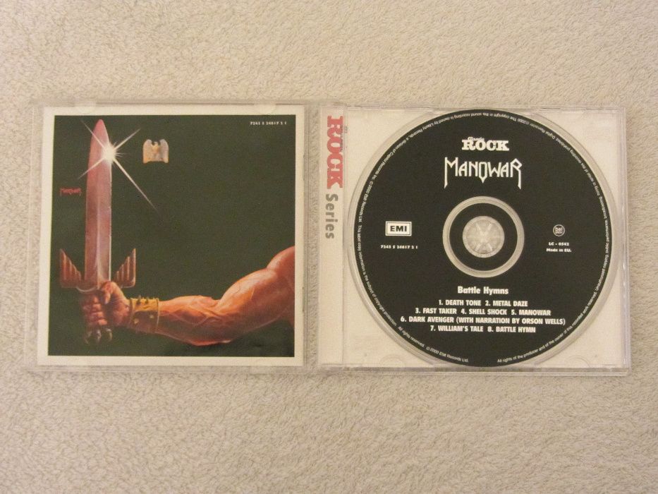 CD Battle Hymns Rock Series - Manowar