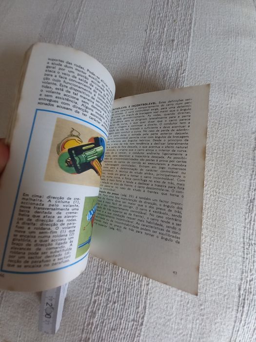 Livro antigo Carros de Desporto