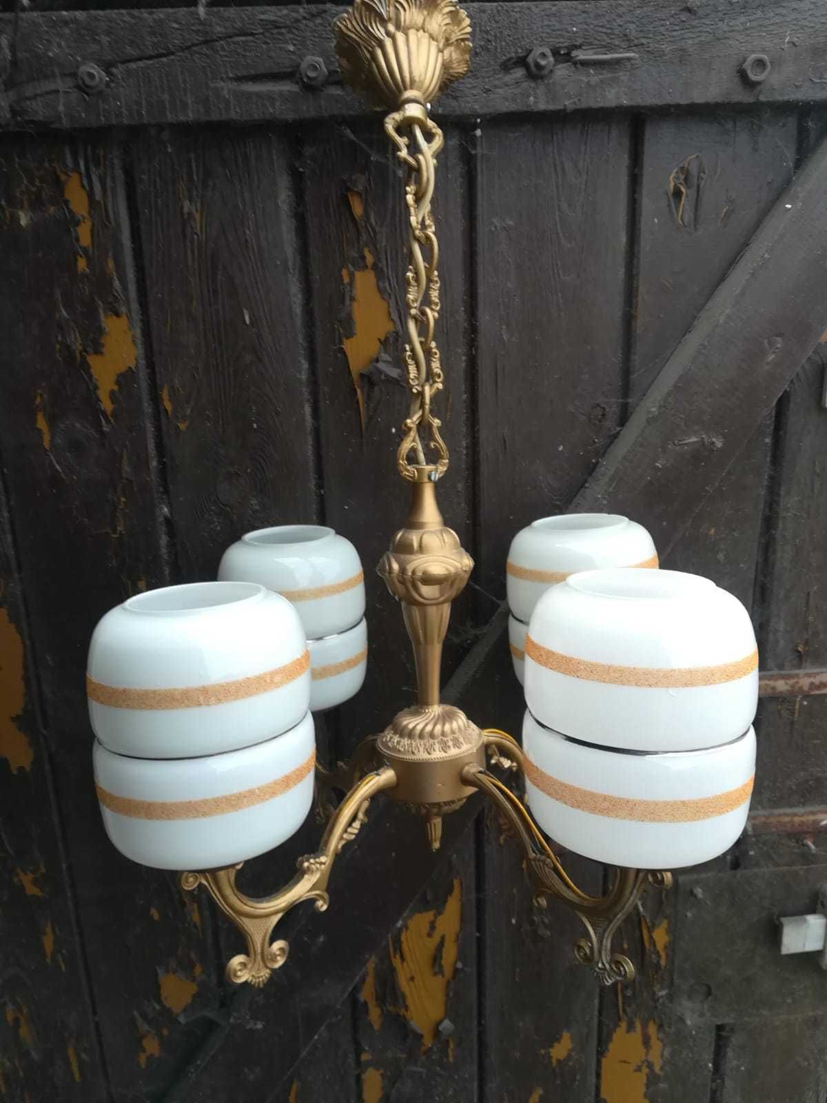 Żyrandol retro 4-ramienny