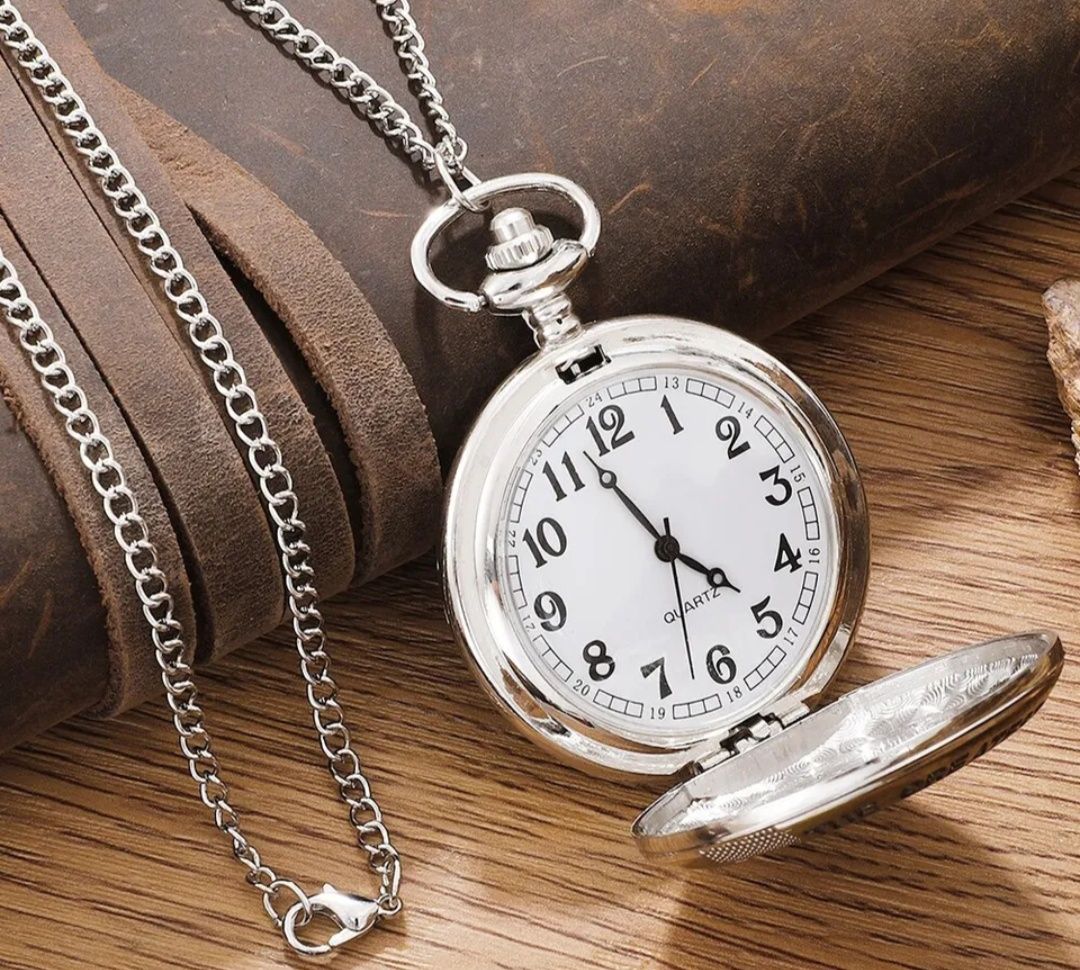 Relógio  de bolso Vintage - O Melhor Pai - Portes de envio Grátis
