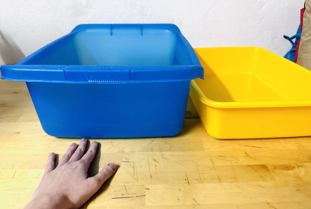 Tabuleiros alguidares pequenos roupa ou para animais