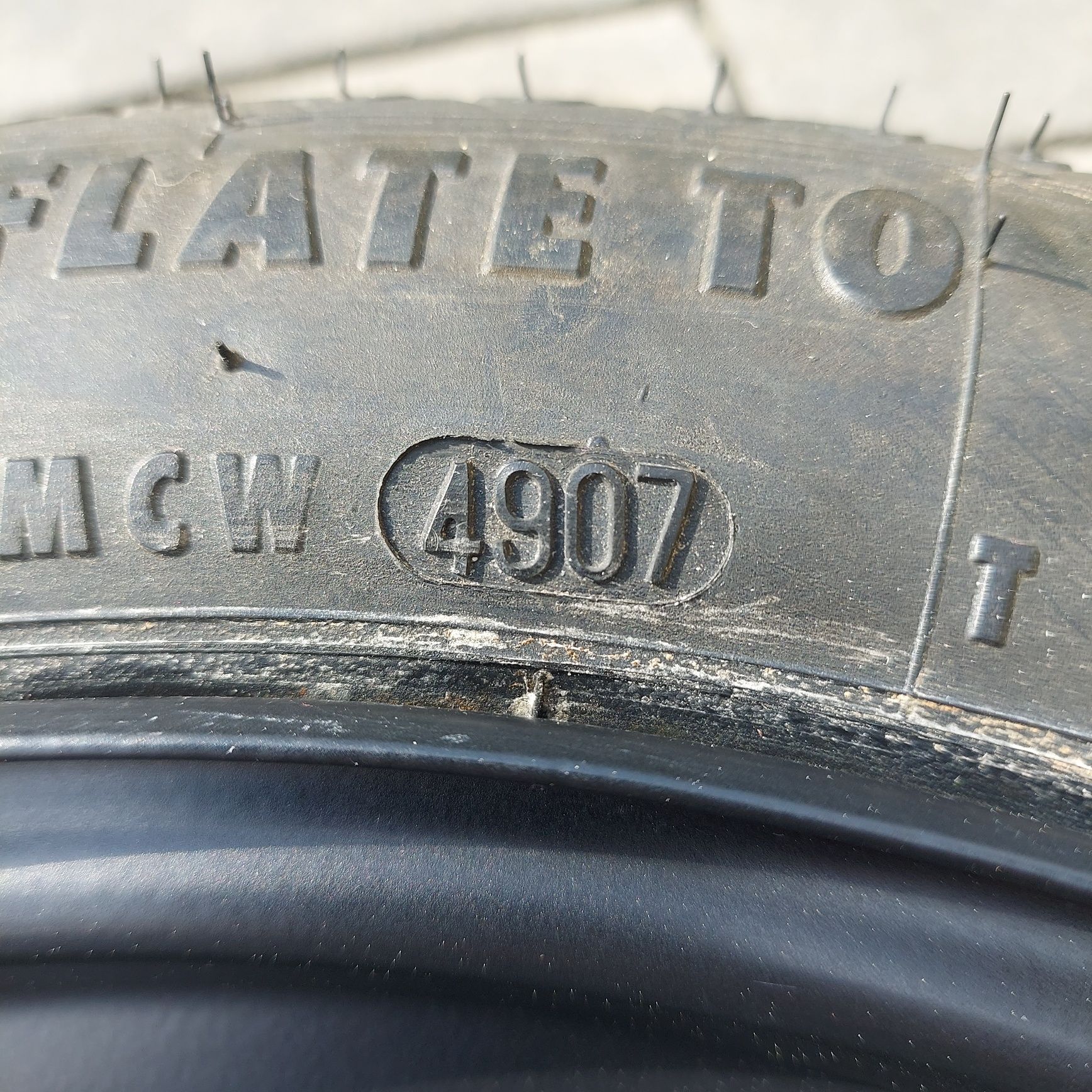 Koło zapasowe/dojazdowe 115/70 R15 4x108