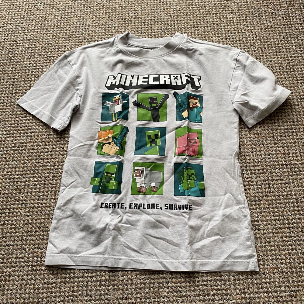 Koszulka minecraft h&m 134/140 cm 8-10 lat