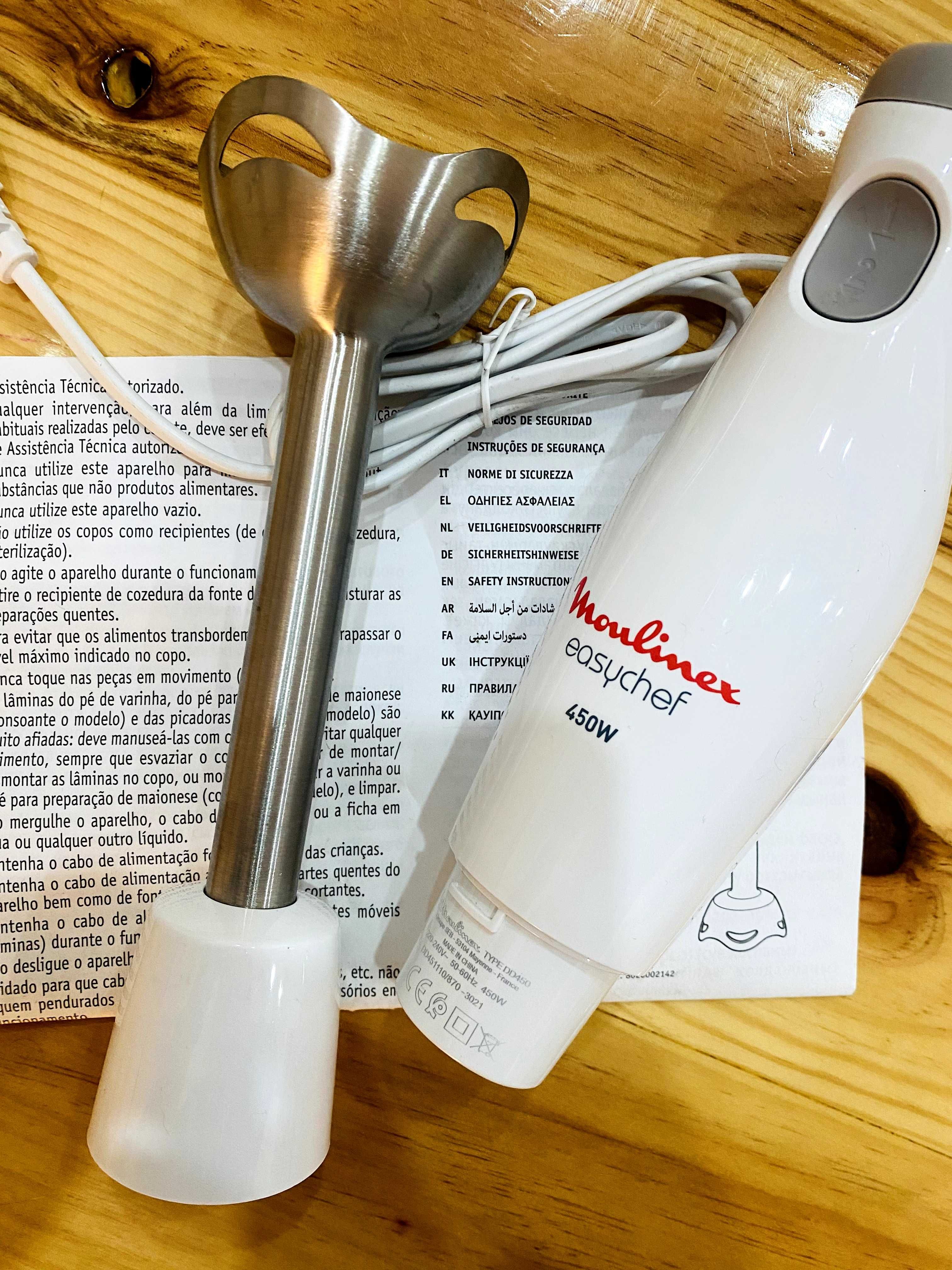 Não Usada Varinha Moulinex Inox (25€ nova)