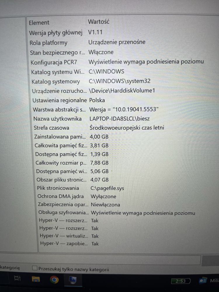 Laptop Acer Swift 1 SF114-32 Bdb Stan!
