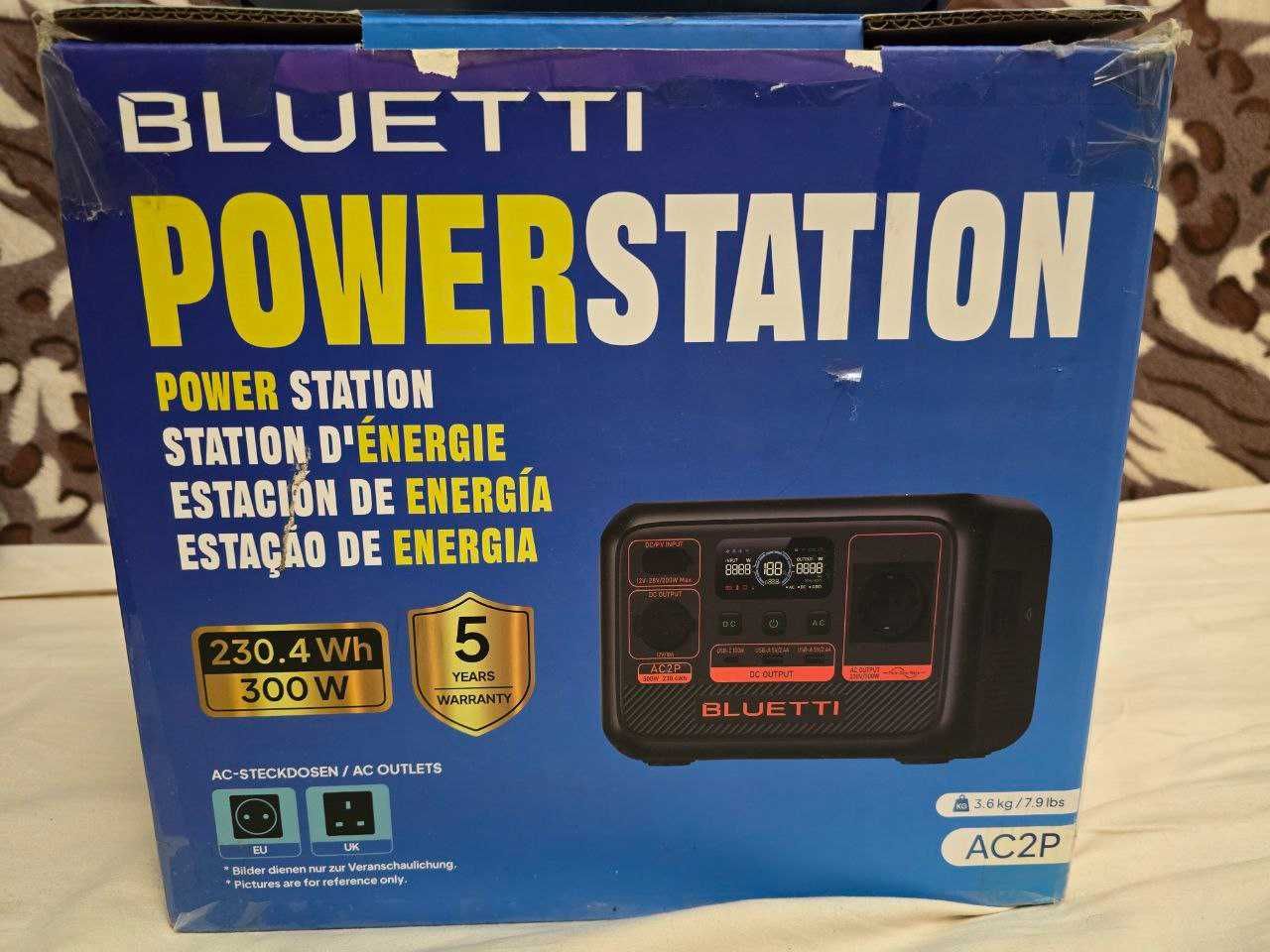 Продам зарядную станцию 
Bluetti AC2P