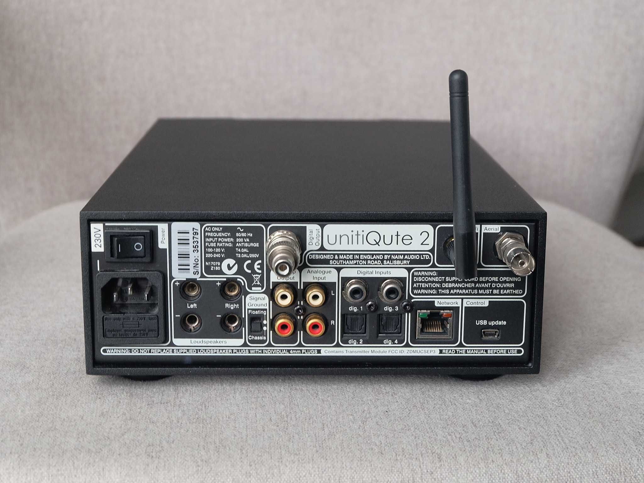 Naim Unitiqute 2 /streamer /wzm /preamp /radio