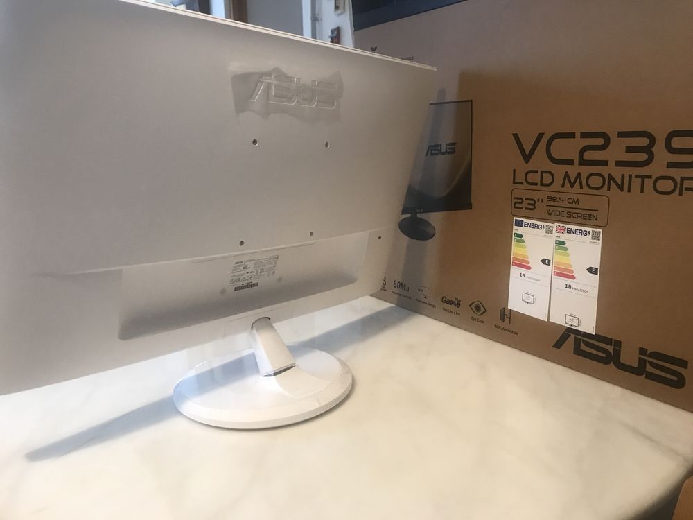 Monitor LCD 23 ” ASUS VC239 VGA HDMI NOVO