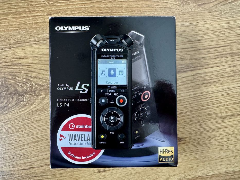 Olympus LS-P4 (OM System) Rejestrator / Dyktafon