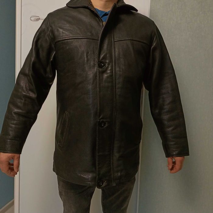 Куртка кожана чоловіча