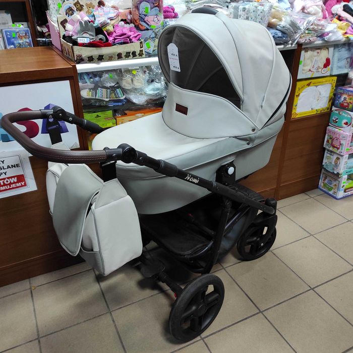 Wózek głęboko-spacerowy Vega NOMI 3w1, opcja 3w1 Eco-Skóra