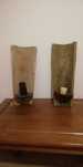 Gliniane kinkiety typu Country lampa scienna