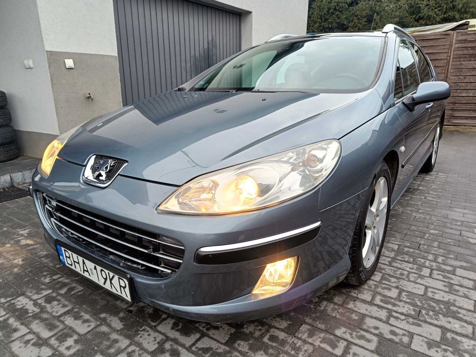 Peugeot 407SW 2.0HDI Panorama Alu17 Klimatyzacja Zadbany Dynamiczny **