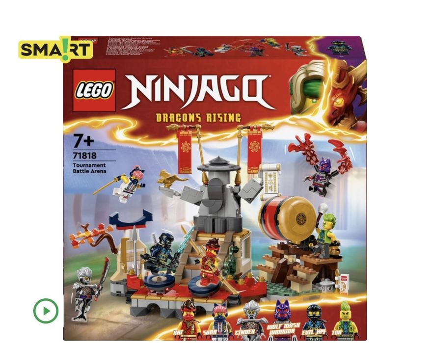 Конструктор LEGO NINJAGO Бойова арена турніру 71818