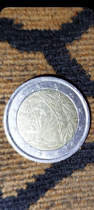 Moeda 2002 italiana rara