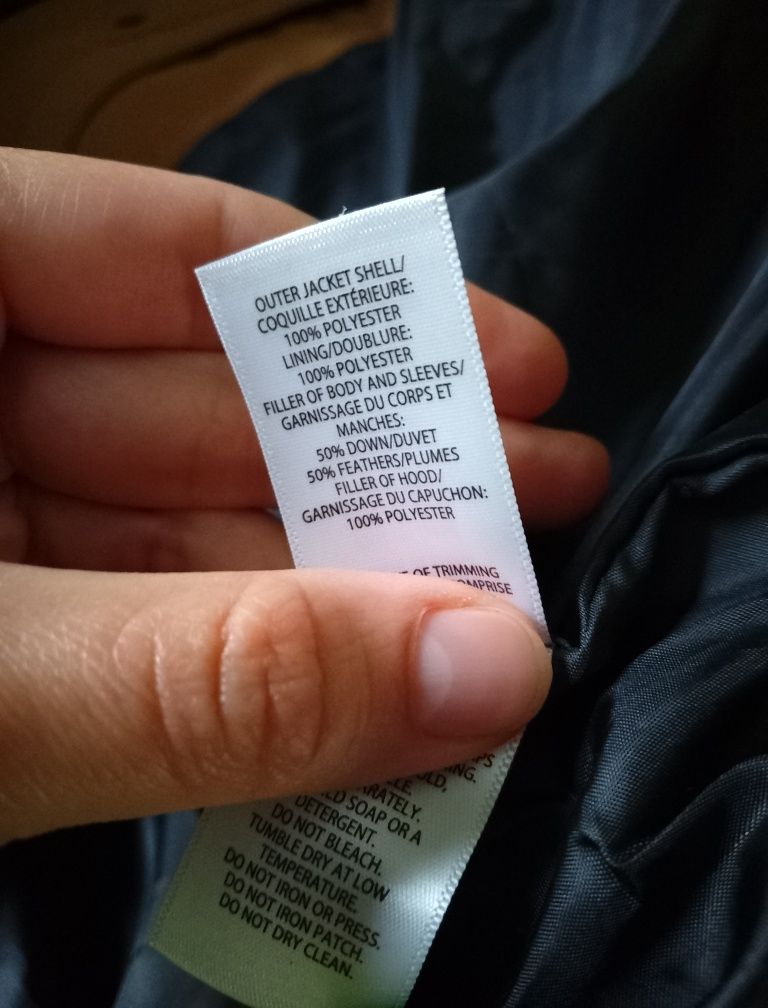 Męska kurtka puchowa Canadiana rozmiar XL