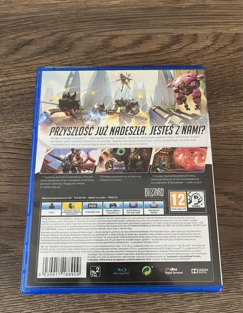 Overwatch na PlayStation 4