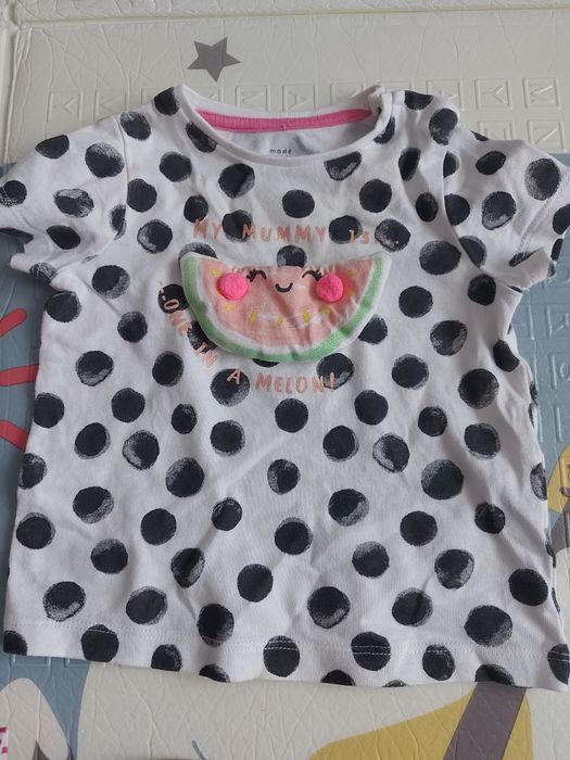 Bluzeczka z krótkim rękawem 62