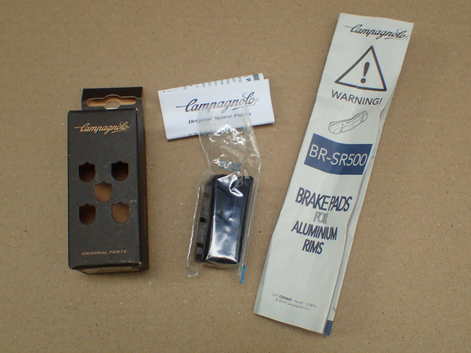 Campagnolo klocki hamulcowe 4szt Super Record / Record / Chorus