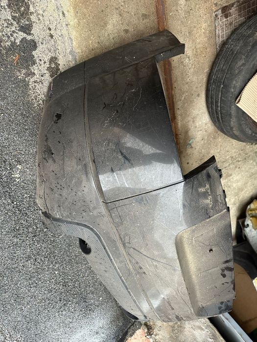 Parachoques traseiro audi tt 8n ponteira dupla