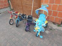 Rowerki dziecięce i odpychacz