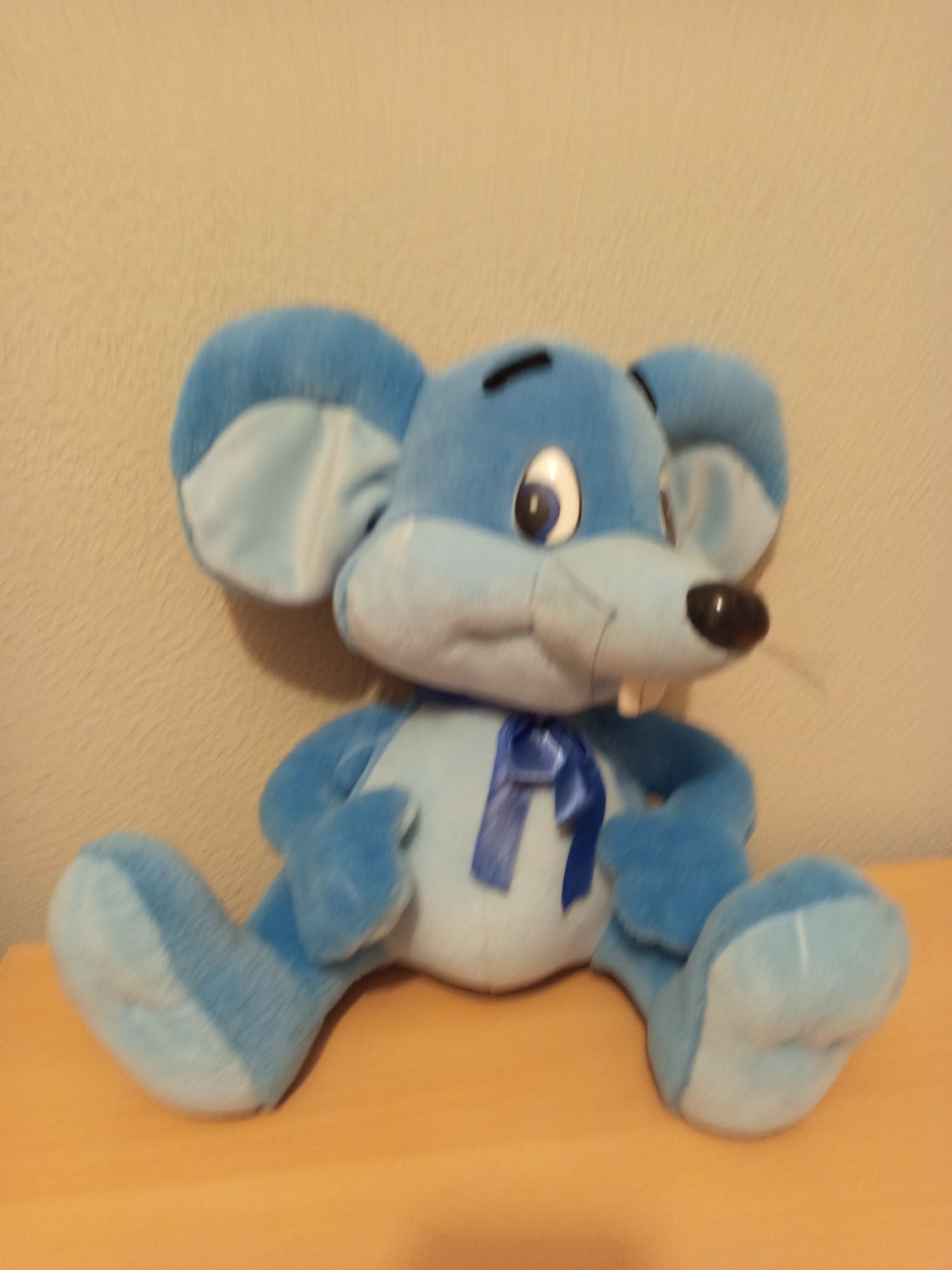 Peluche rato azul